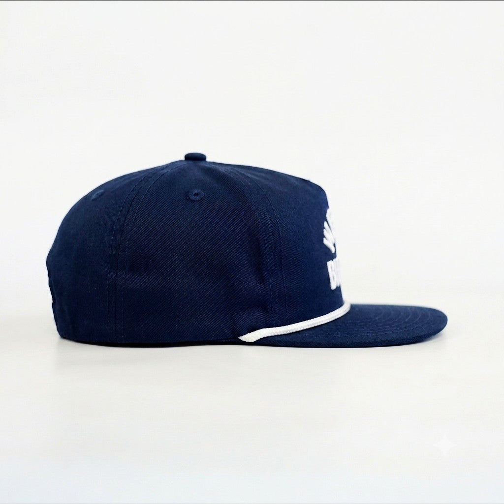 Dark Navy / White